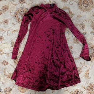 velvet dress